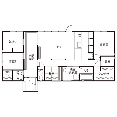 平屋に土間を設け薪ストーブを設置!憧れの間取りとは?